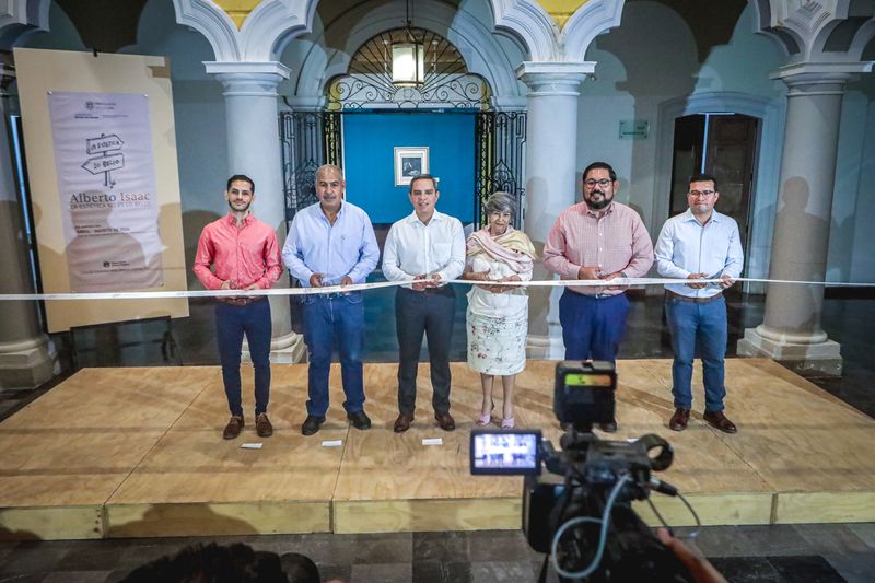 En este momento estás viendo Inauguran la expo de Alberto Isaac: la estética no es lo bello, en la Pinacoteca