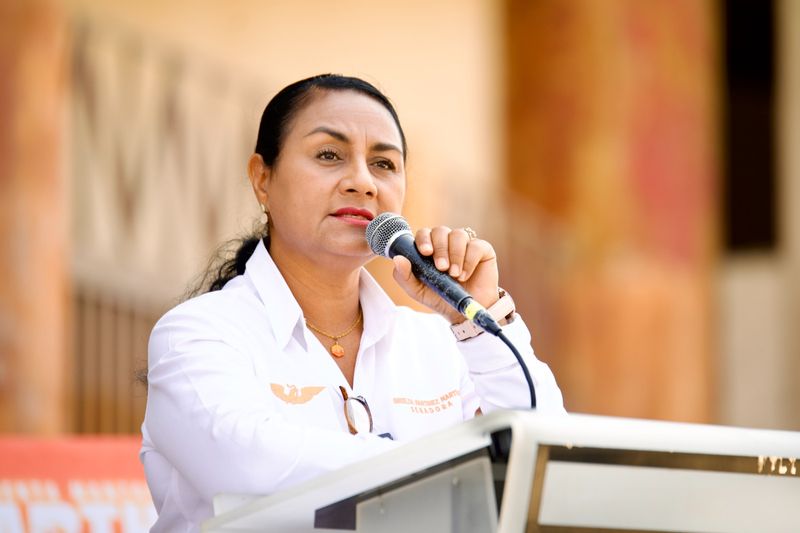 En este momento estás viendo Exige Griselda Martínez garantizar seguridad de todos los candidatos