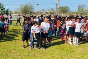 Lee más sobre el artículo Organiza fundación ‘Jorge Aguilar Heredia’ convivencia deportiva de escuelas migrantes