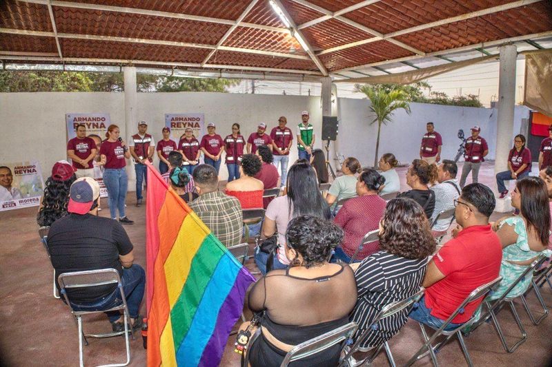 En este momento estás viendo Se compromete Armando Reyna a respetar los derechos de la comunidad Lgbtttq+