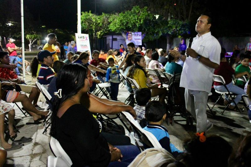 En este momento estás viendo Luis Gama se compromete a rehabilitar parques del municipio