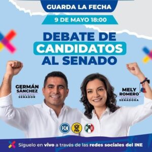 Lee más sobre el artículo Abogan Mely y Germán por un debate de altura para contrastar ideas, perfiles y propuestas