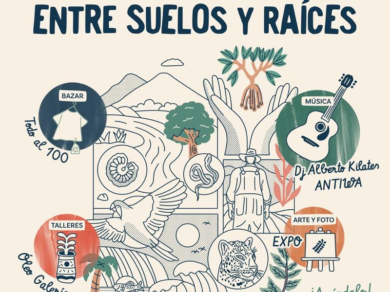 En este momento estás viendo Invita Imades al evento artístico-ambiental ‘Entre suelos y raíces’, el 6 de julio