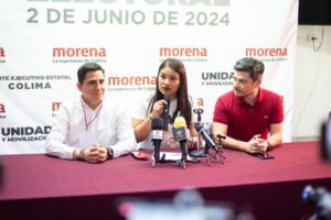 Lee más sobre el artículo Morena Colima anuncia triunfo en Colima capital, Manzanillo, VdeÁ, Tecomán y mayoría en el Congreso del Estado