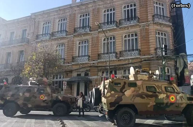 En este momento estás viendo Reportan intento de Golpe de Estado en Bolivia