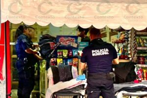 Lee más sobre el artículo A punta de pistola, solitario ladrón asalta farmacia en el centro de Tecomán