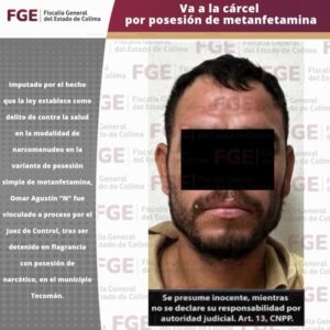 Lee más sobre el artículo Va a la cárcel por posesión de sustancias ilícitas