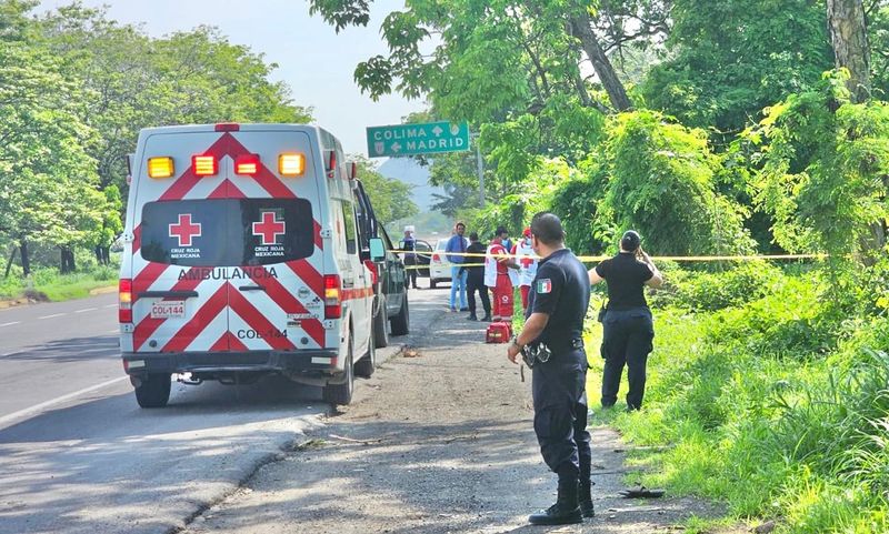 En este momento estás viendo Localizan a adulto mayor sin vida a un costado de la autopista Colima-Manzanillo