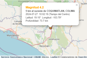 Lee más sobre el artículo UEPC activa protocolo por sismo de 4.2 en Colima, al momento no reportan daños