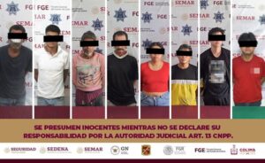 Lee más sobre el artículo Detienen estatales y marinos a 8 personas por delitos contra la salud