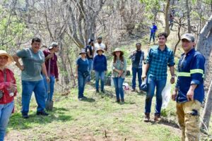 Lee más sobre el artículo Prepara Sembrando Vida terreno y plantas para reforestación del Cerro del Toro