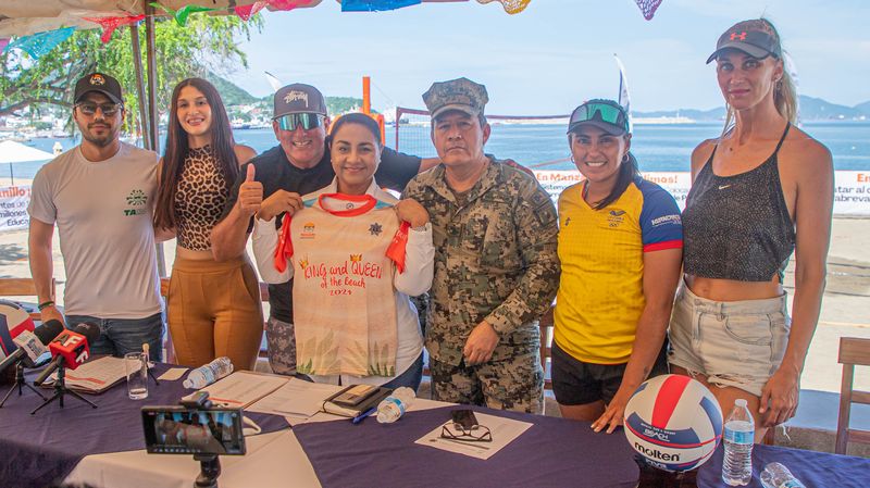 En este momento estás viendo Griselda Martínez anuncia torneo Internacional de Voleibol de playa