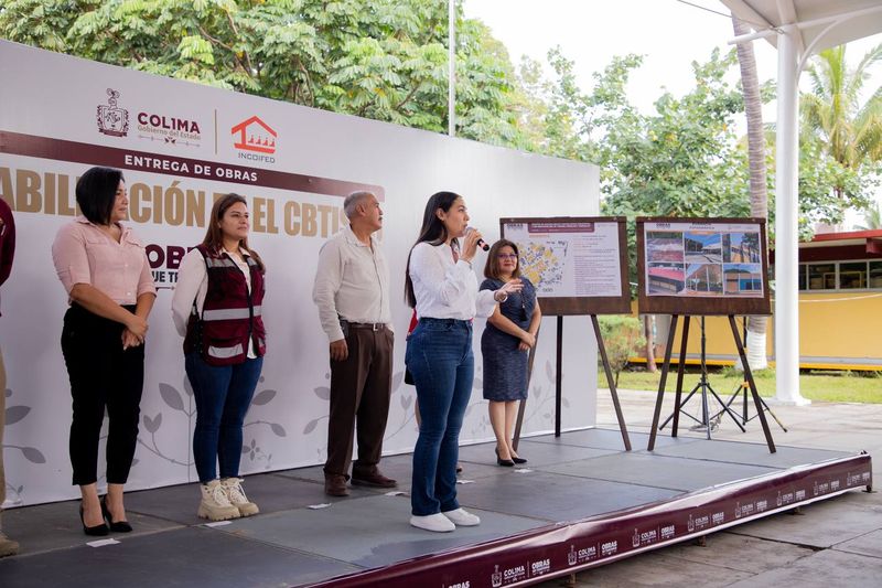 En este momento estás viendo Entrega gobernadora rehabilitaciones en el CBTis 19