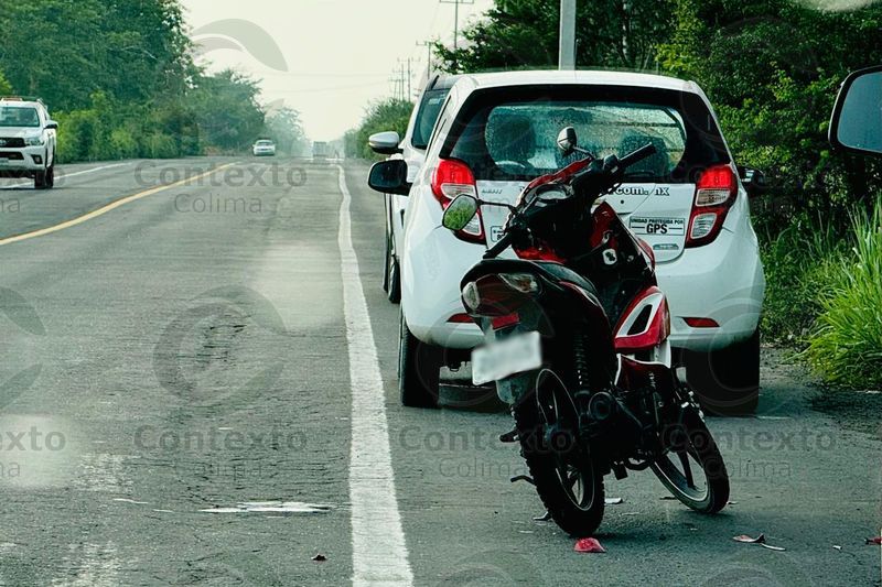 En este momento estás viendo Tres mujeres heridas al impactar su moto contra un vehículo