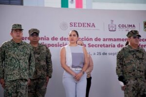 Lee más sobre el artículo Participa Gobierno de Colima en acto de destrucción de armamento decomisado