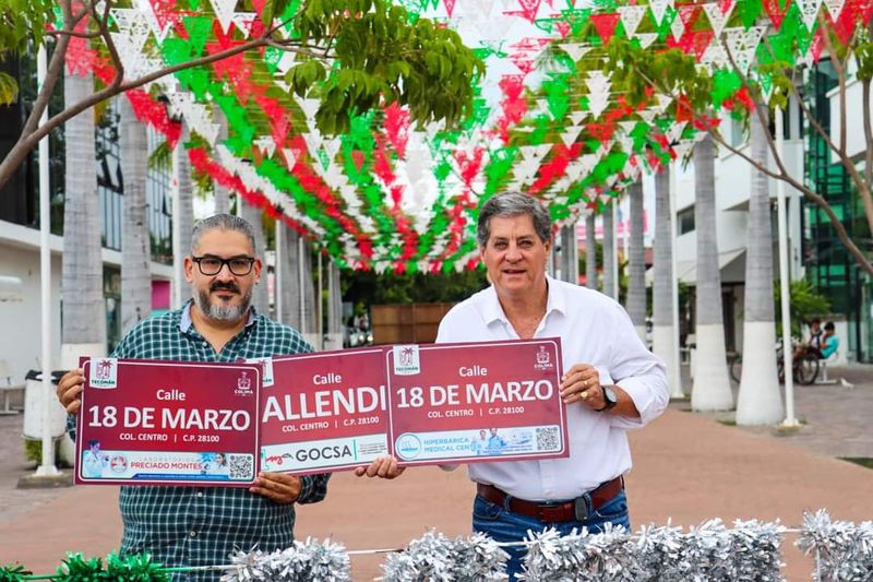 En este momento estás viendo Realizan campaña de instalación de nomenclaturas, en Tecomán