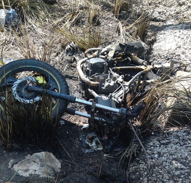 En este momento estás viendo Localizan a motociclista sin vida en el crucero de San Miguel en Tecomán