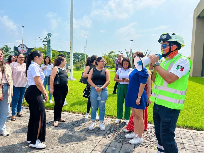 En este momento estás viendo Se realizó con éxito el Simulacro Nacional 2024, en Colima