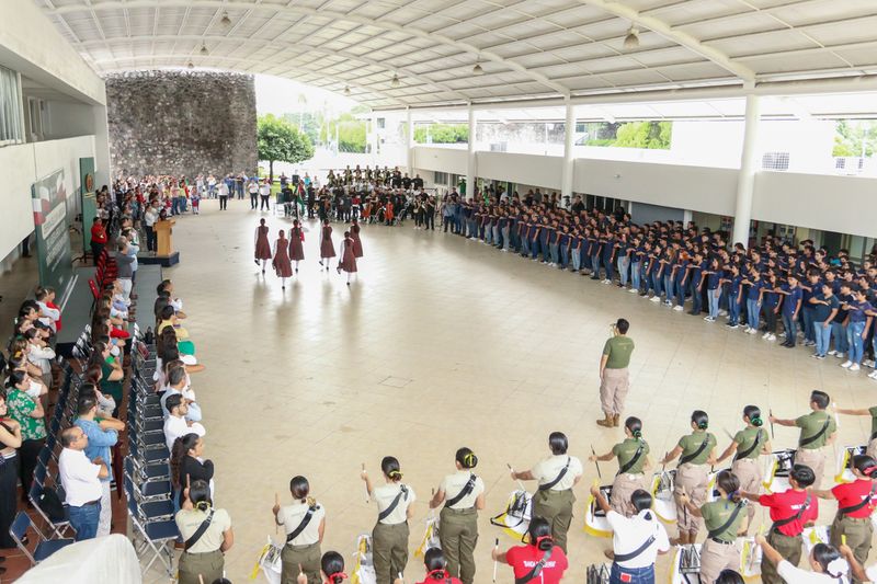 En este momento estás viendo Con ceremonia, UdeC conmemora Gesta Heroica de Chapultepec