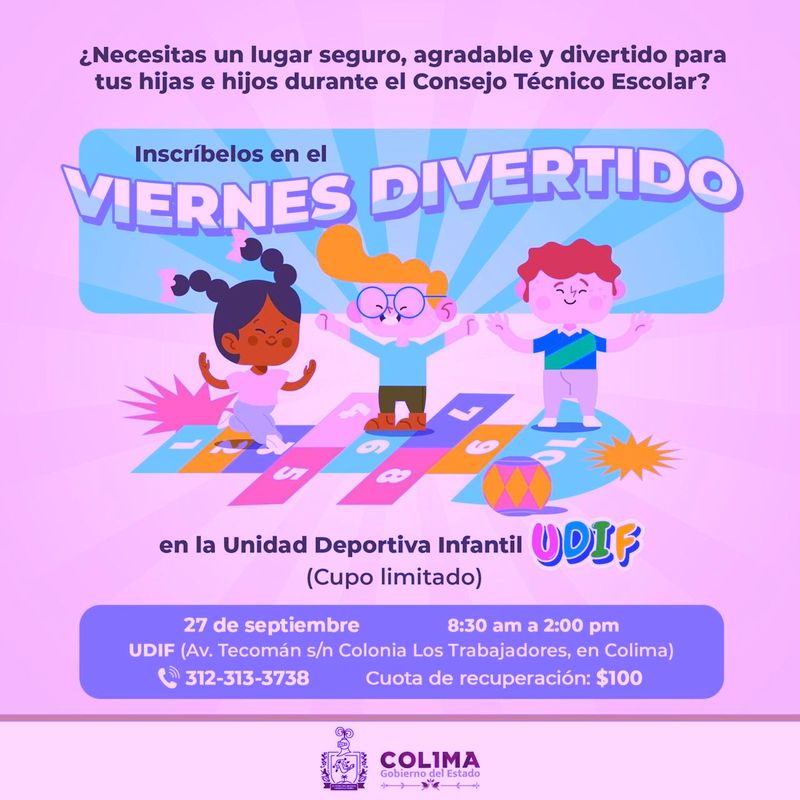 En este momento estás viendo Anuncian el regreso de los ‘Viernes Divertidos en UDIF’