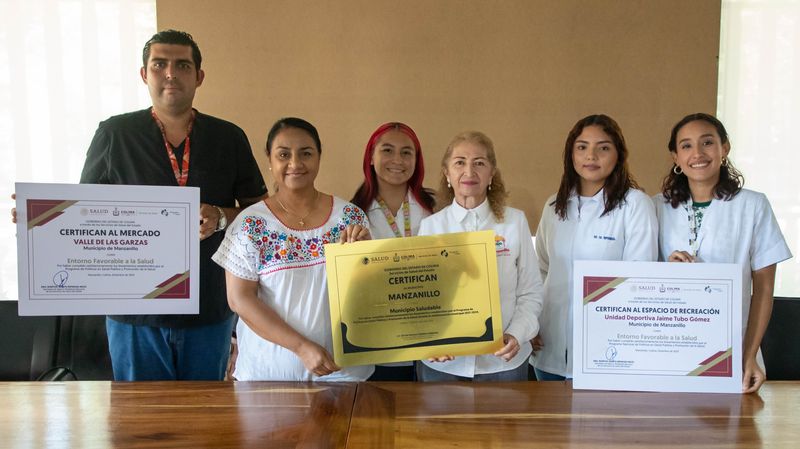 En este momento estás viendo Certifican a Manzanillo como Municipio Saludable