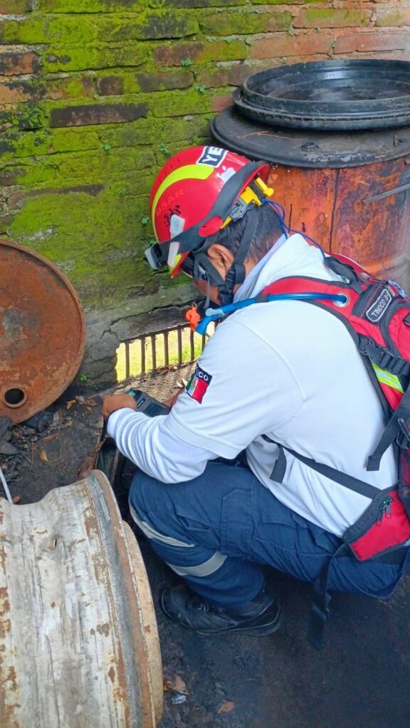 Monitorea PC fuga de combustible en colonia Emiliano Zapata, Cuauhtémoc