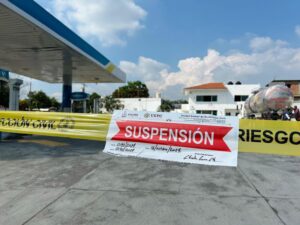 Lee más sobre el artículo Suspenden gasolinera y amplían zona de evacuación en Cuauhtémoc