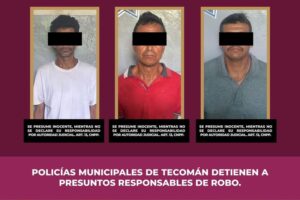 Lee más sobre el artículo En operativo conjunto, detienen en Tecomán a tres presuntos ladrones