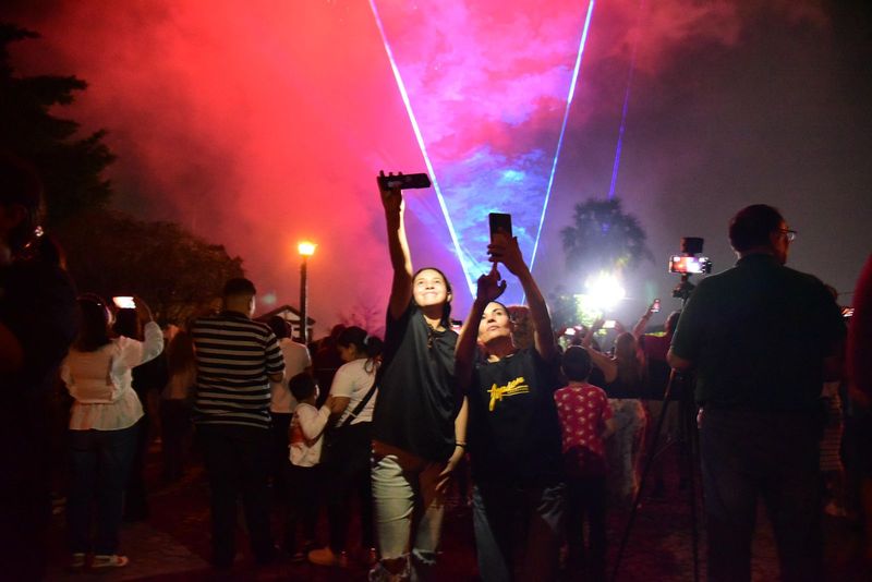 En este momento estás viendo Un éxito, show de drones del XII Festival Recuérdame Bonito