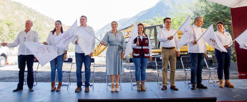 En este momento estás viendo Indira Vizcaíno da banderazo de ampliación a la autopista Colima-Manzanillo, en La Salada; se invierten casi 5 mil mdp