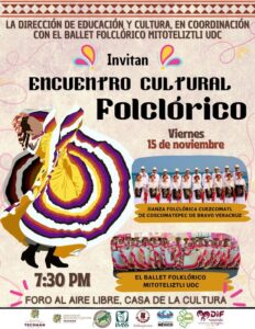 Lee más sobre el artículo Invitan a Encuentro Cultural Folklórico en Casa de la Cultura de Tecomán