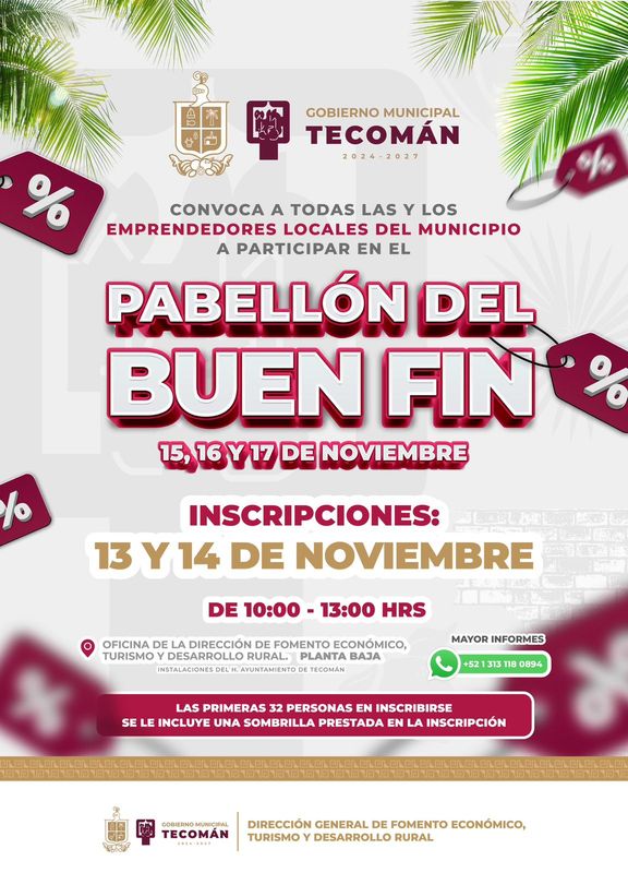 En este momento estás viendo Invitan a emprendedores tecomenses a participar en Pabellón del Buen Fin