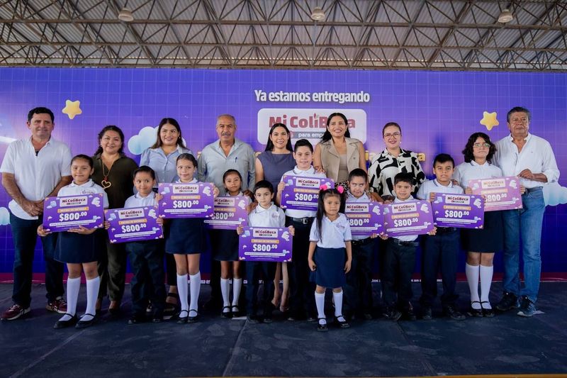 En este momento estás viendo Reciben casi 5 mil estudiantes villalvarenses Mi ColiBeca para Empezar