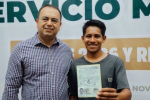 Lee más sobre el artículo Reconoce alcalde de Tecomán participación de jóvenes en sorteo del SMN