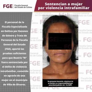 Lee más sobre el artículo Sentencian a mujer por violencia intrafamiliar