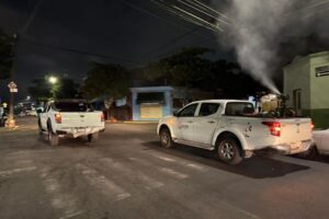 Lee más sobre el artículo Fumiga Salud contra el dengue en Colima, Cuauhtémoc y Manzanillo