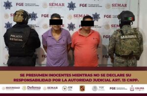 Lee más sobre el artículo Policía Estatal de Colima y Marina detienen a dos sujetos por posesión de hidrocarburos