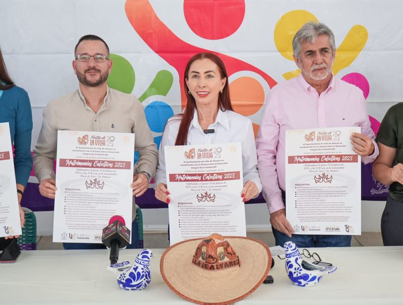 En este momento estás viendo Anuncia Tey Matrimonios Colectivos en La Petatera, el 13 de febrero