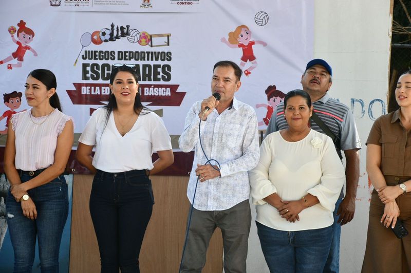 En este momento estás viendo Inauguran Juegos Deportivos Escolares y realizan final de fútbol