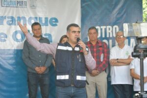 Lee más sobre el artículo Riult Rivera pone en marcha obra de infraestructura en la colonia Las Palmas