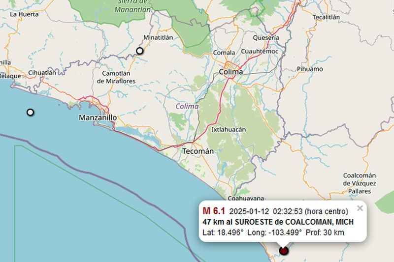 En este momento estás viendo Suman ya 2 sismos superiores a 4.0; Armería y Tecomán, sin daños