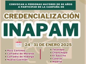 Lee más sobre el artículo DIF Municipal de Tecomán lanza campaña de credencialización Inapam para mayores de 60 años