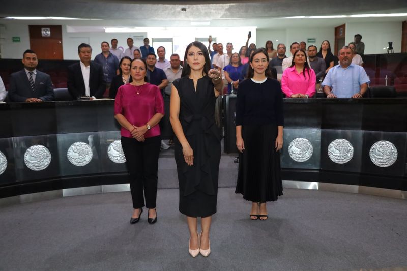 En este momento estás viendo Alma Yesenia Ventura Ochoa rinde protesta como diputada de la LXI Legislatura