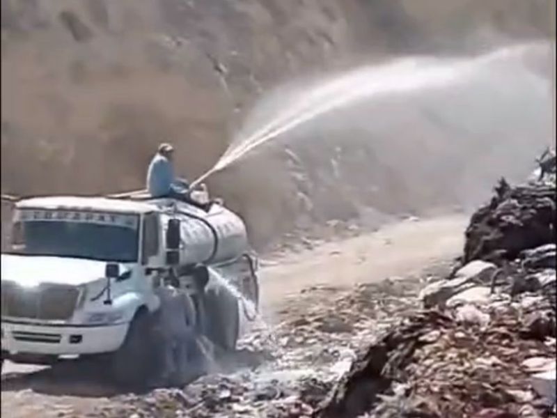 En este momento estás viendo Avanza proyecto para combatir incendios en relleno sanitario de Tecomán