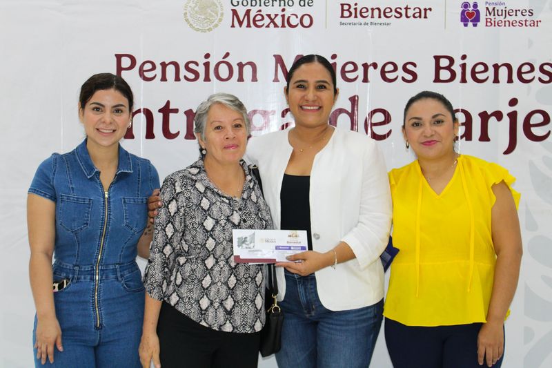 En este momento estás viendo Del 4 al 12 de febrero, entrega de tarjetas de la Pensión Mujeres Bienestar