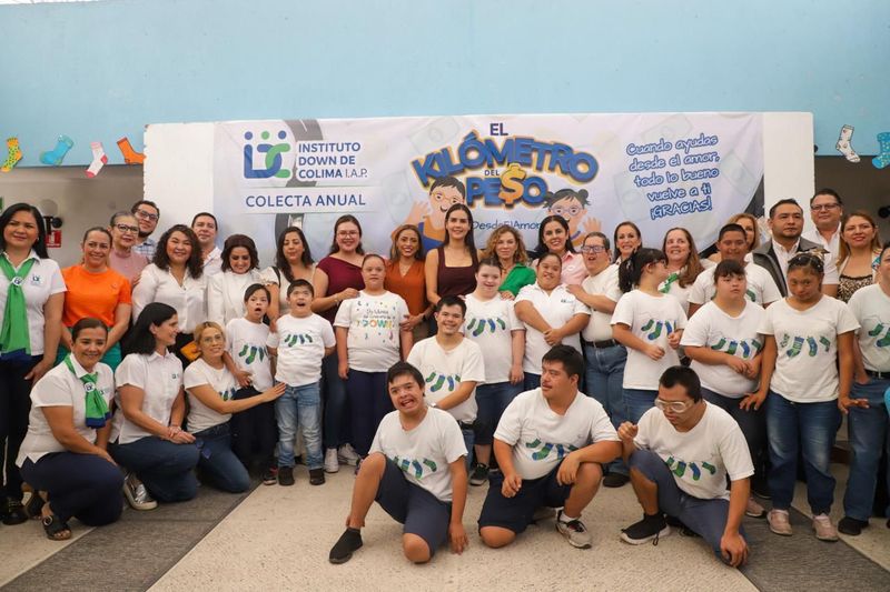 En este momento estás viendo Invita alcaldesa de Manzanillo a colecta “Kilómetro Por Peso” del Instituto Down