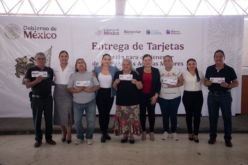 En este momento estás viendo Pensión Mujeres Bienestar y Programa de Adultos Mayores retribuyen a personas que han entregado tanto por México: gobernadora