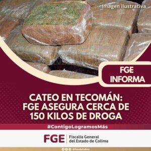 Lee más sobre el artículo Aseguran cerca de 150 kilos de droga en Tecomán