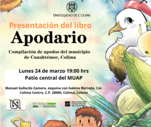 Lee más sobre el artículo Invitan a la presentación del libro ‘Apodario’