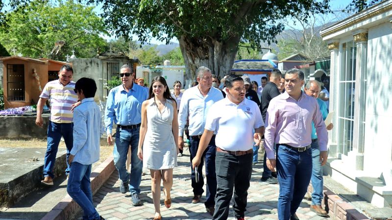 En este momento estás viendo Encabeza Riult Rivera inicio de la mejora integral del panteón de Los Tepames